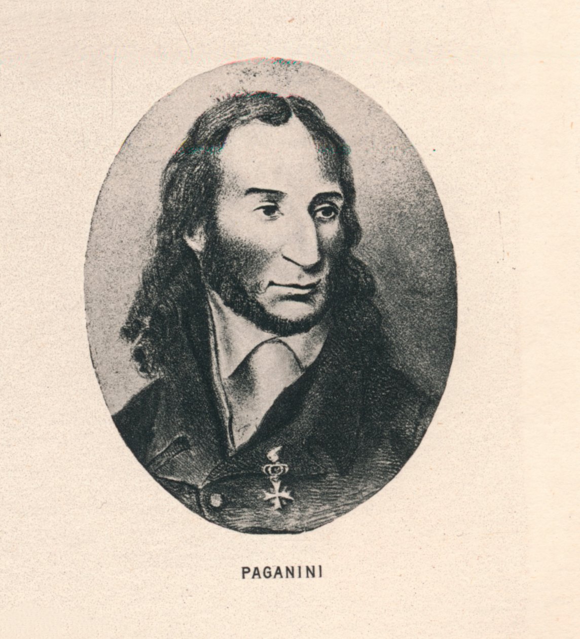 Paganini door Unbekannt