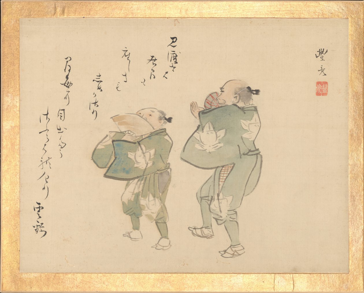 Schilderalbum van Sublime Talent Shinmyo gajo, ca. 1815 door Unbekannt