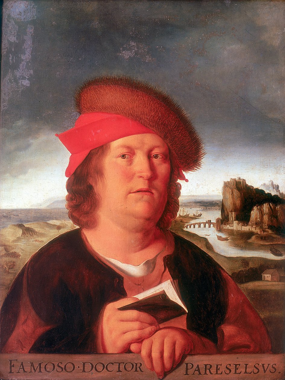 Paracelsus Aracelsus, Zwitsers-Duitse arts en alchemist door Unbekannt