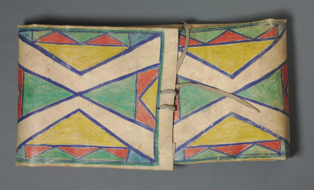 Parfleche, c. 1900 door Unbekannt