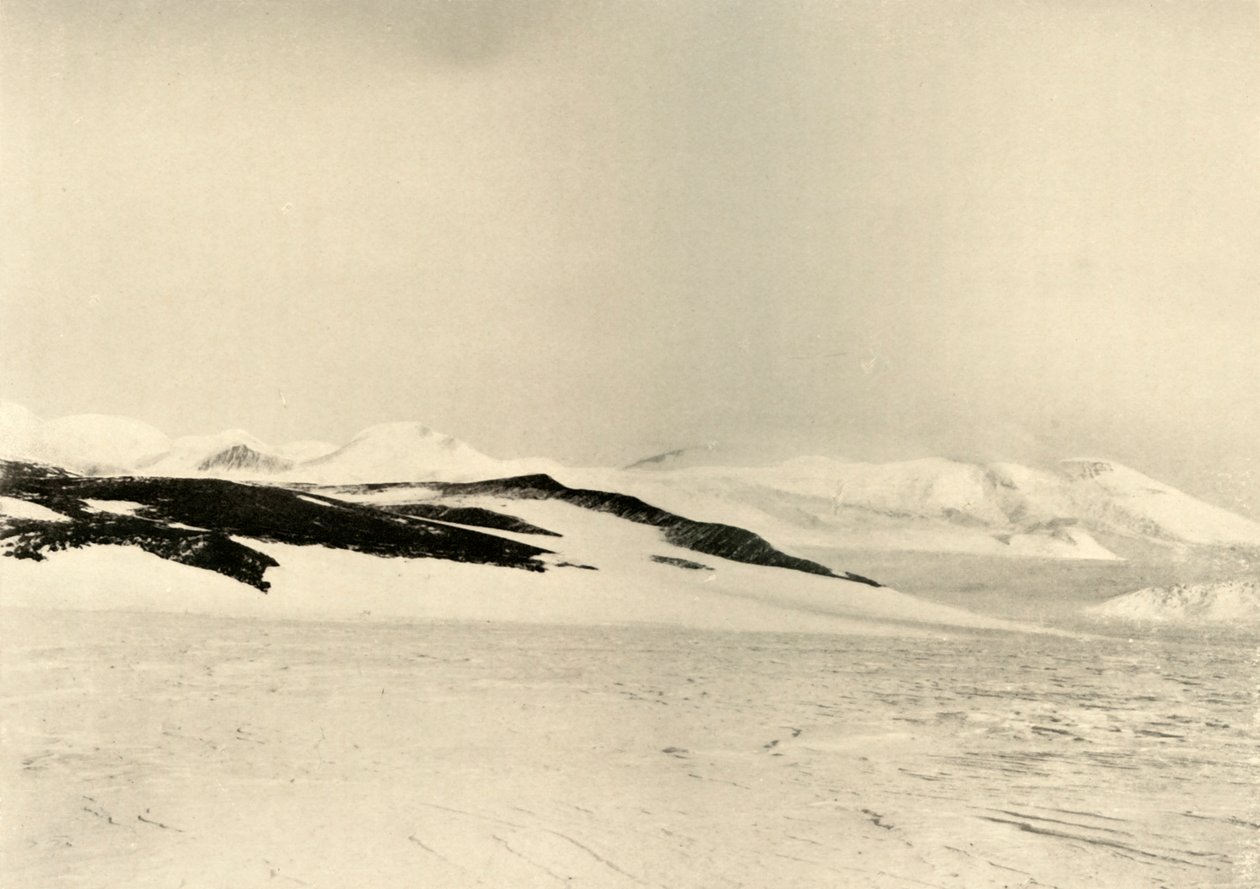 Deel van Queen Alexandra Range 1500 Voet Op De Gletsjer, ca. 1908, 1909 door Unbekannt