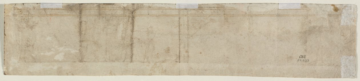 Gedeeltelijke Architectuurstudie, eerste helft 1500s door Unbekannt