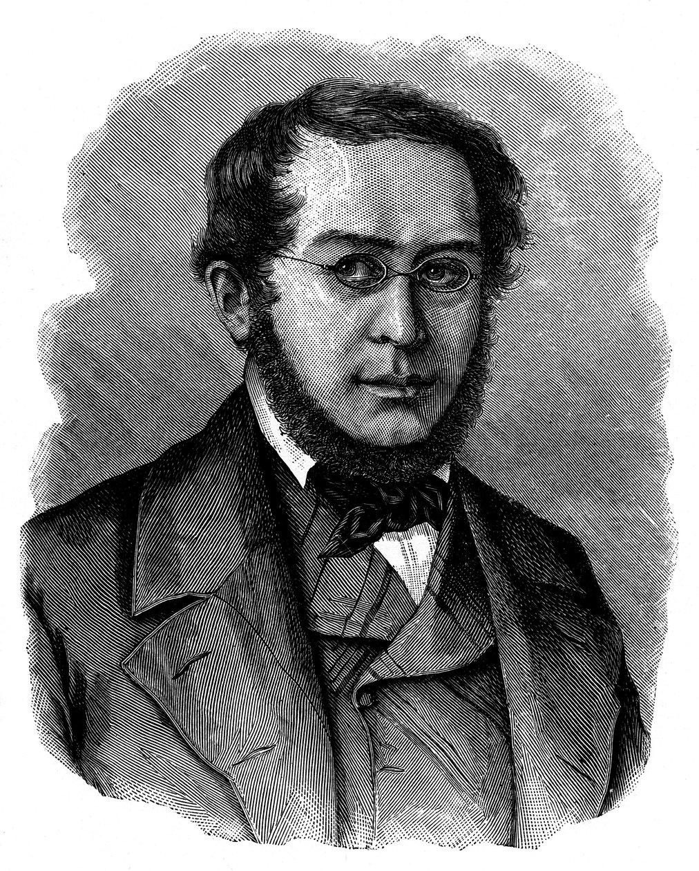 Pierre Joseph Proudhon, 19e-eeuwse Franse socialist-anarchist en journalist door Unbekannt