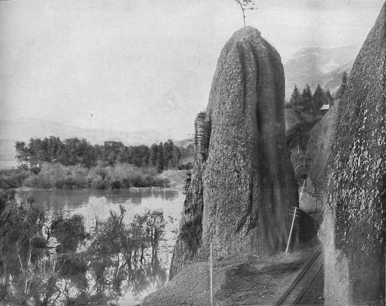 Zuilen van Hercules, Columbia River, c1897 door Unbekannt