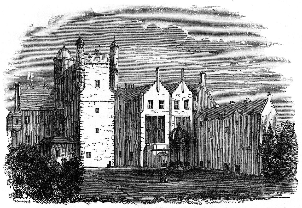 Pinkie House, Musselburgh, East Lothian, Schotland, 18e eeuw 19e eeuw door Unbekannt