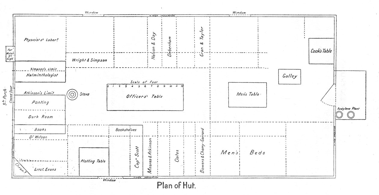 Plan van Hut, ca. 1910-1913, 1913 door Unbekannt