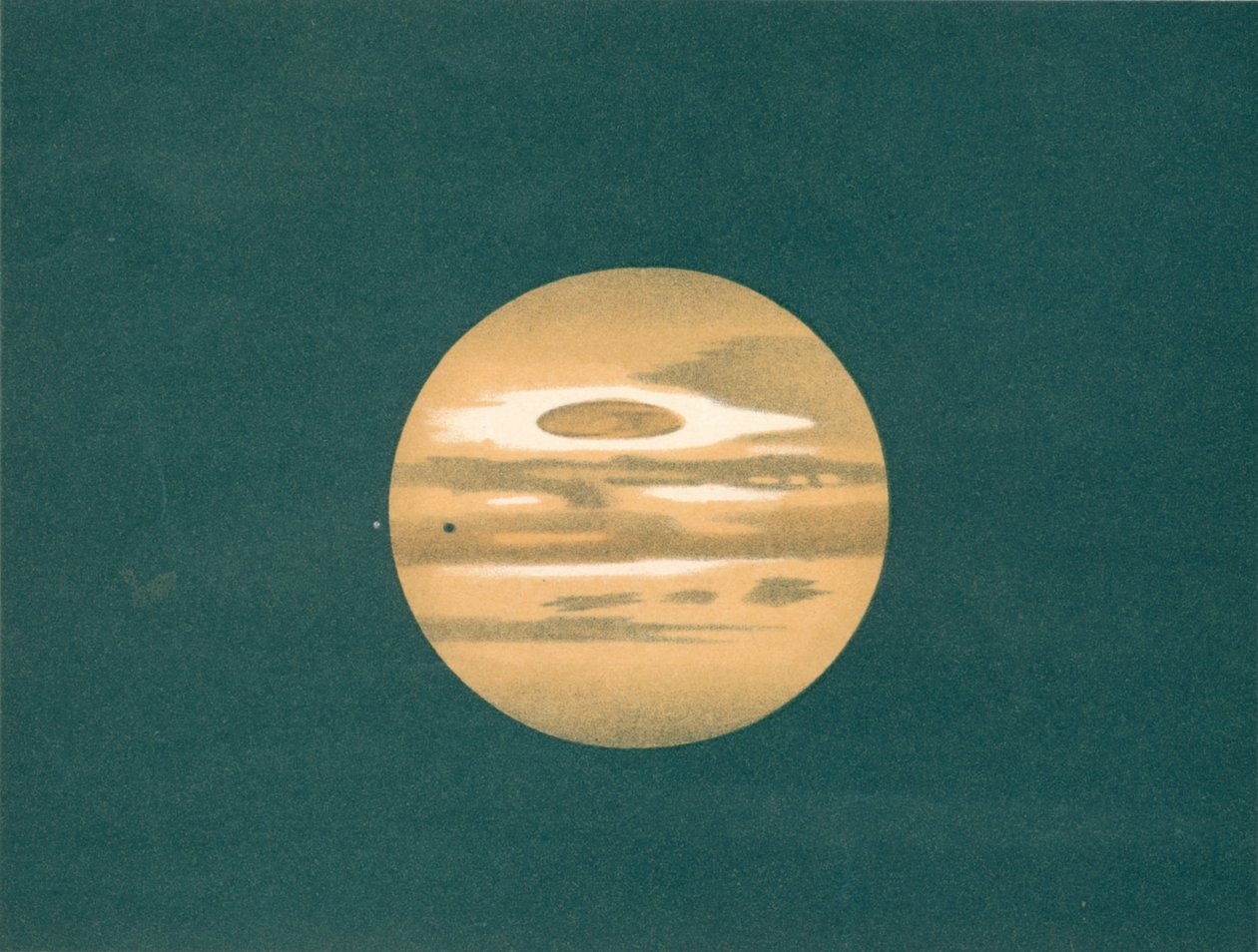 Planeten - Fig.1. Jupiter, ca. 1902 door Unbekannt