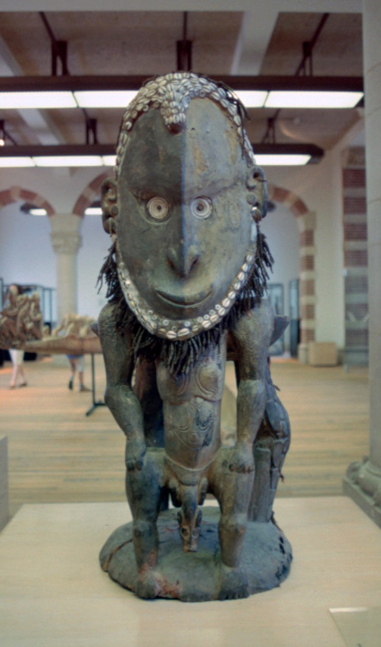 Polynesische godenbeeld door Unbekannt