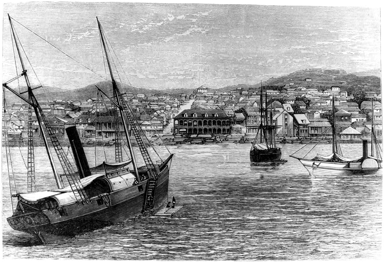 Port-au-Prince, Haïti, 1873 door Unbekannt