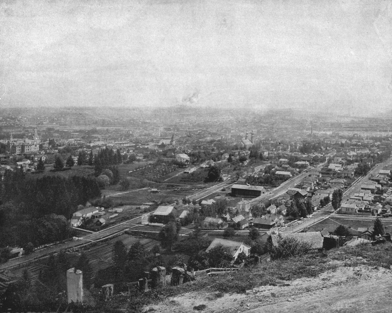 Portland, Oregon, VS, ca. 1900 door Unbekannt