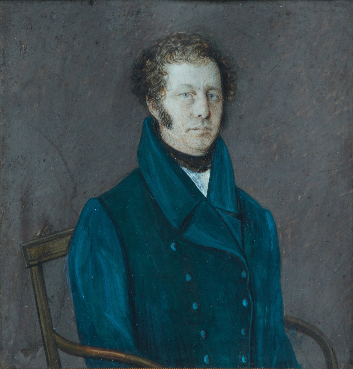Portret van Alexey Gavrilovich Popov 1760-1857, tweede kwart van de 19e eeuw door Unbekannt