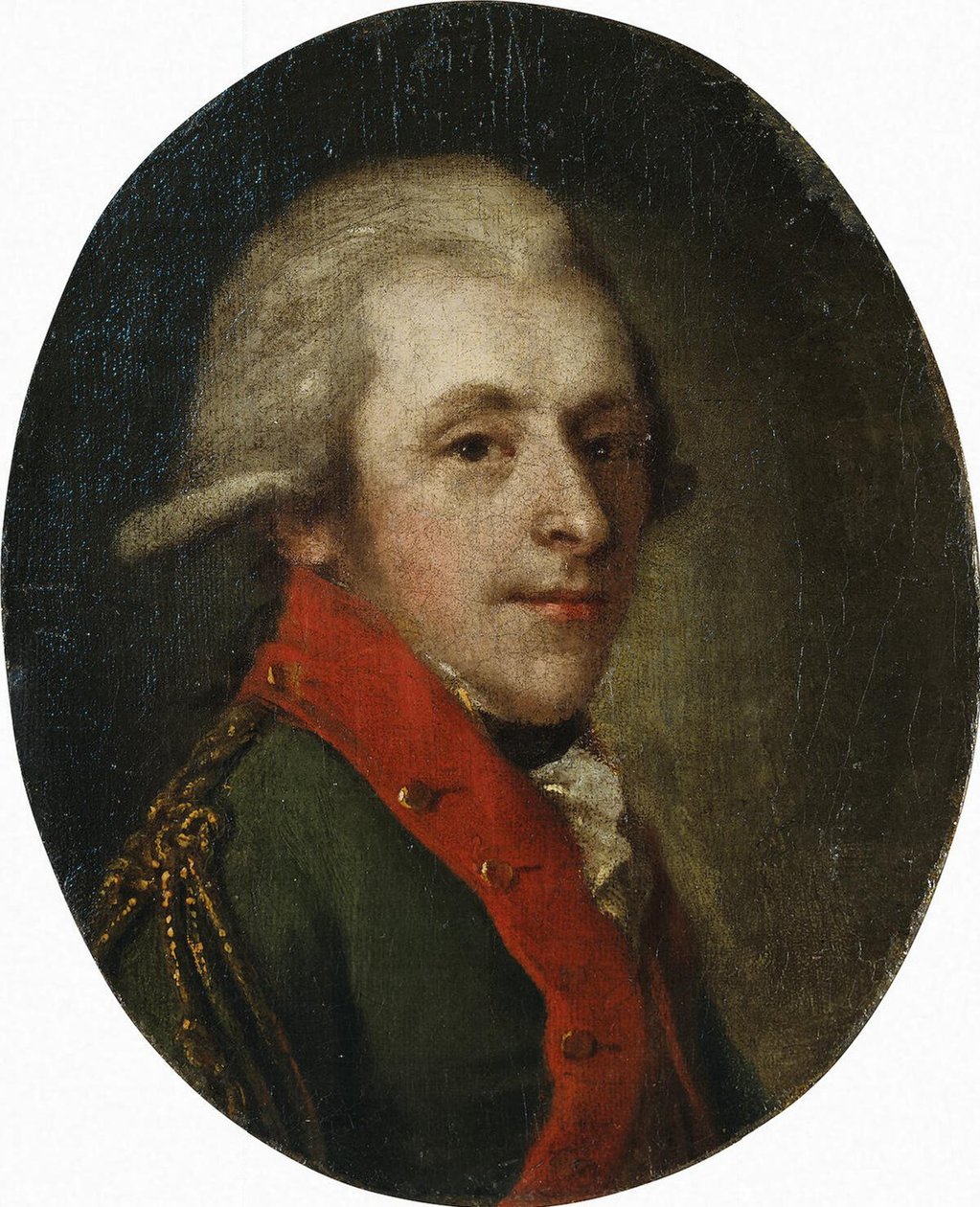 Portret van graaf Nikolay Alexandrovich Zubov 1763-1805, Laat 18e eeuw door Unbekannt