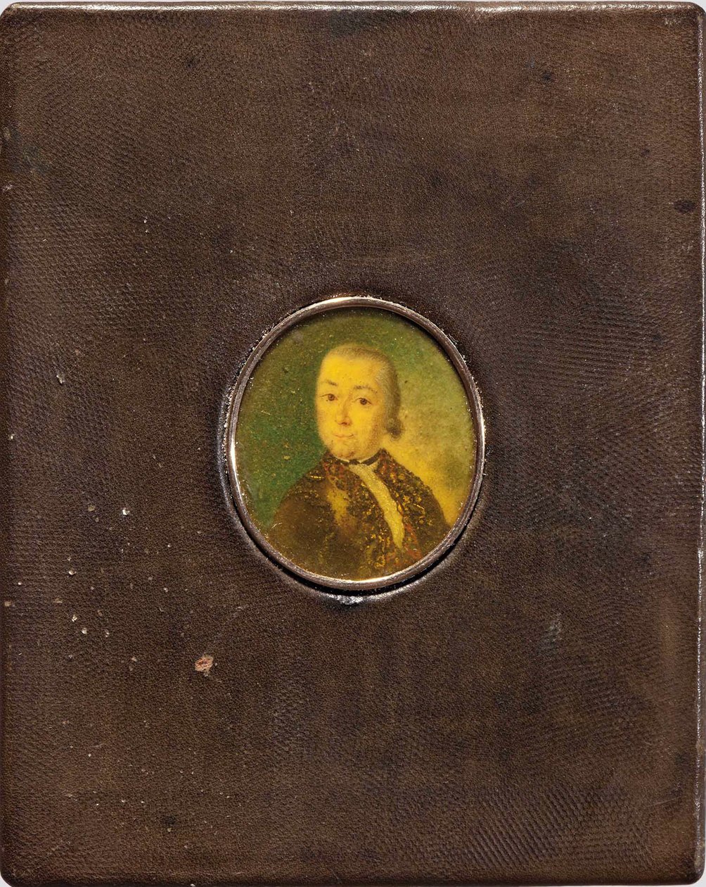 Portret van Graaf Pyotr Semyonovich Saltykov 1697-1772 door Unbekannt