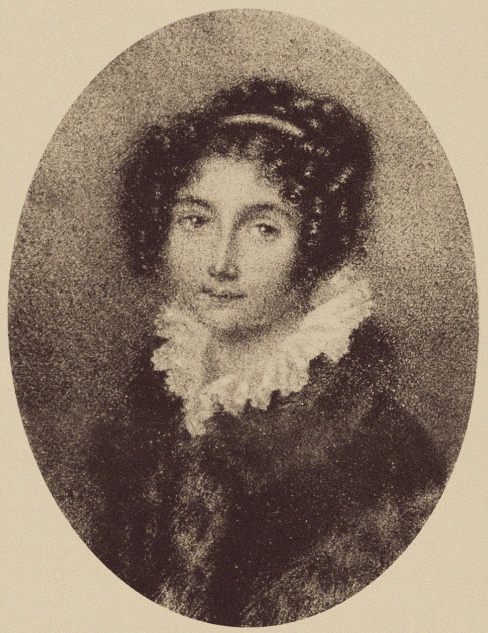 Portret van Gravin Josephine Deym van Stritetz, née Brunsvik de Korompa 1779-1821, c. 1800 door Unbekannt