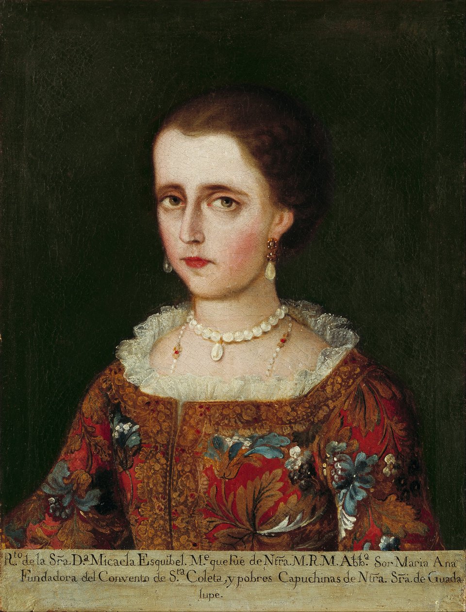 Portret van Dona Micaela Esquibel door Unbekannt