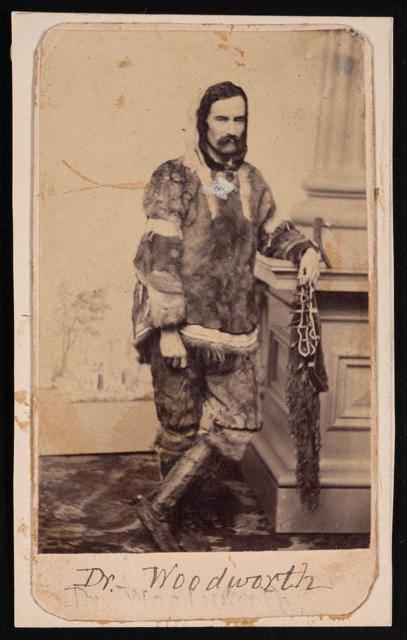 Portret van Dr. John Maynard Woodworth 1837-1879, voor 1879 door Unbekannt