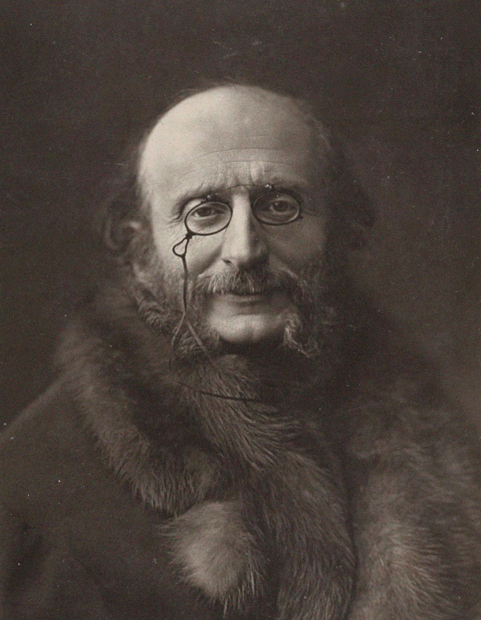 Portret van Jacques Offenbach 1819-1880 door Unbekannt