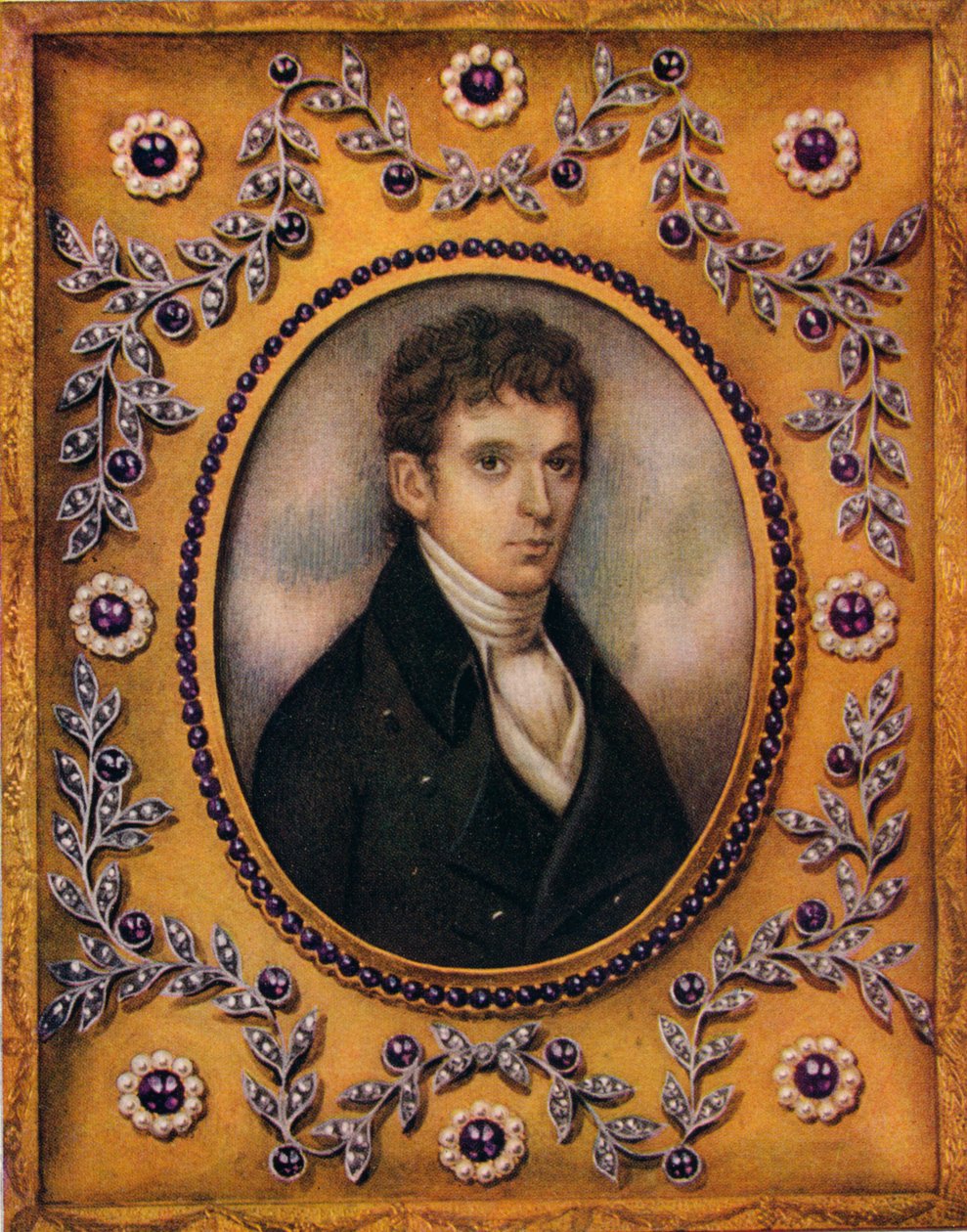 Portret van James H. Leigh Hunt, ca. 1810 door Unbekannt