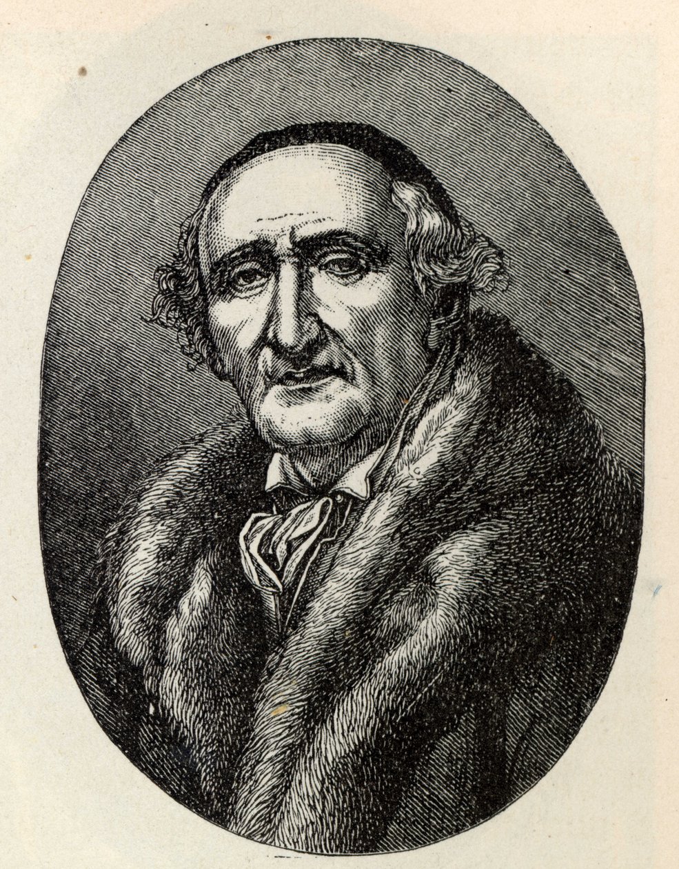 Portret van Johann Gottfried Schadow 1764-1850 door Unbekannt