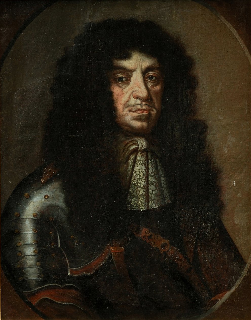 Portret van Jan II Casimir Vasa 1609-1672, koning van Polen en groothertog van Litouwen, tweede helft van de 17e eeuw door Unbekannt