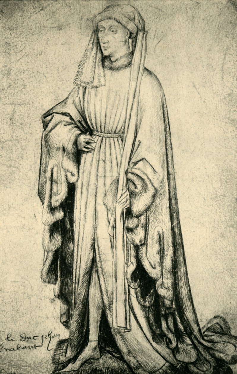 Portret van Jan IV, Hertog van Brabant, 1460-1470, 1943 door Unbekannt