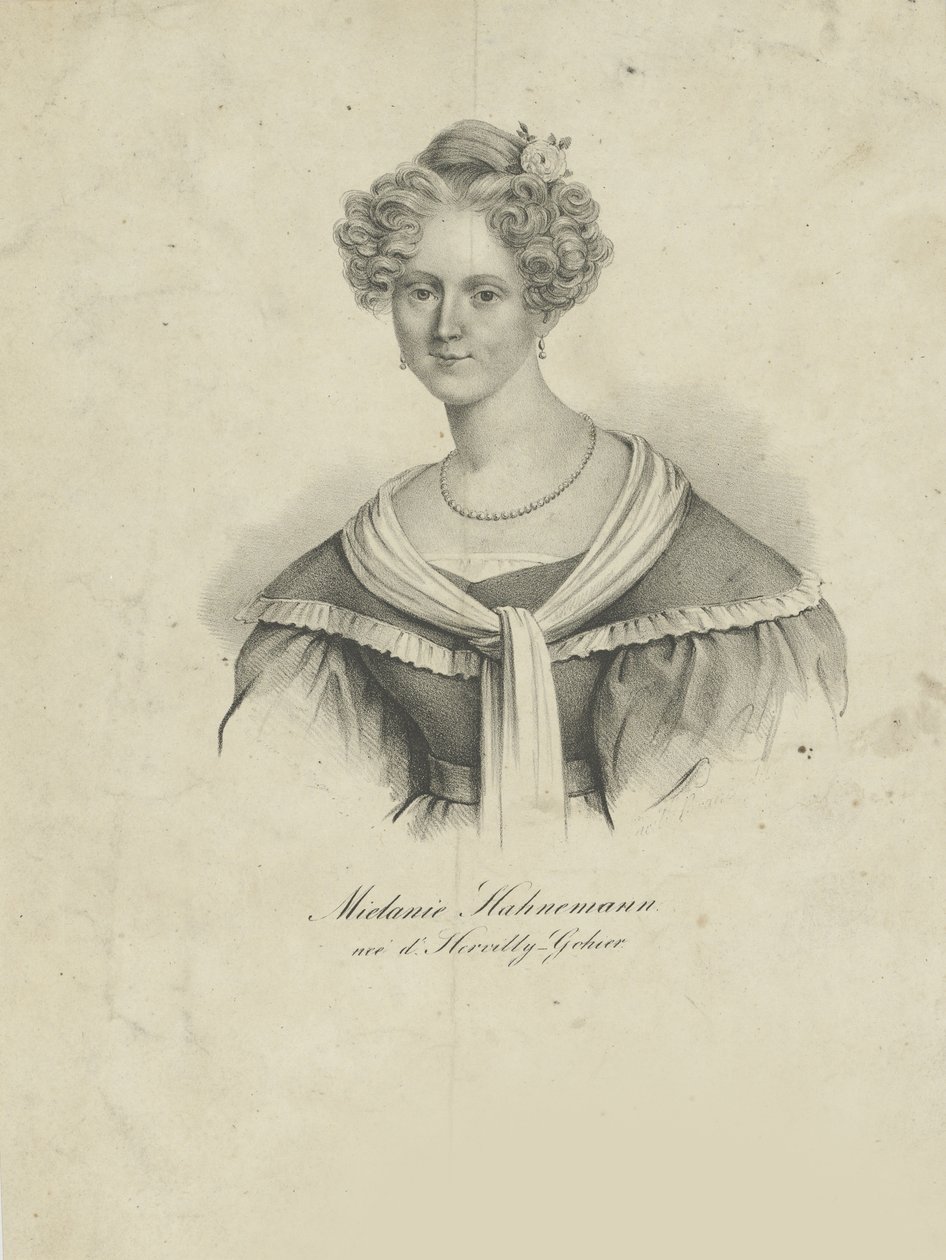 Portret van Mélanie d