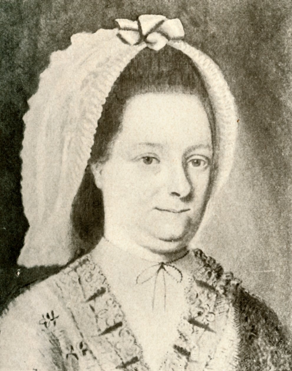 Portret van mevrouw Nathaniel Appleton, Jr., met een eigenaardige muts, 1784 door Unbekannt