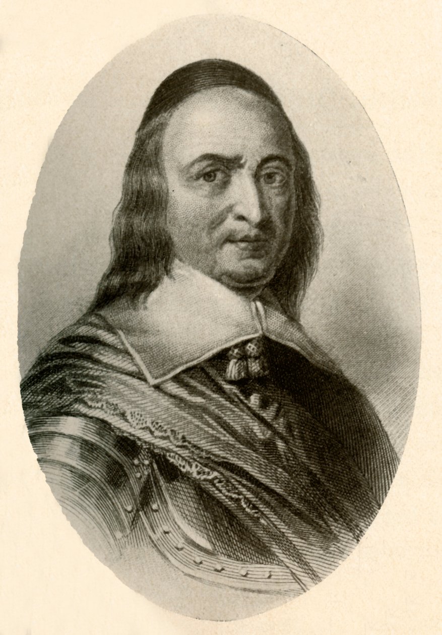 Portret van Peter Stuyvesant, in harnas en schedelkap, 1647, 1937 door Unbekannt