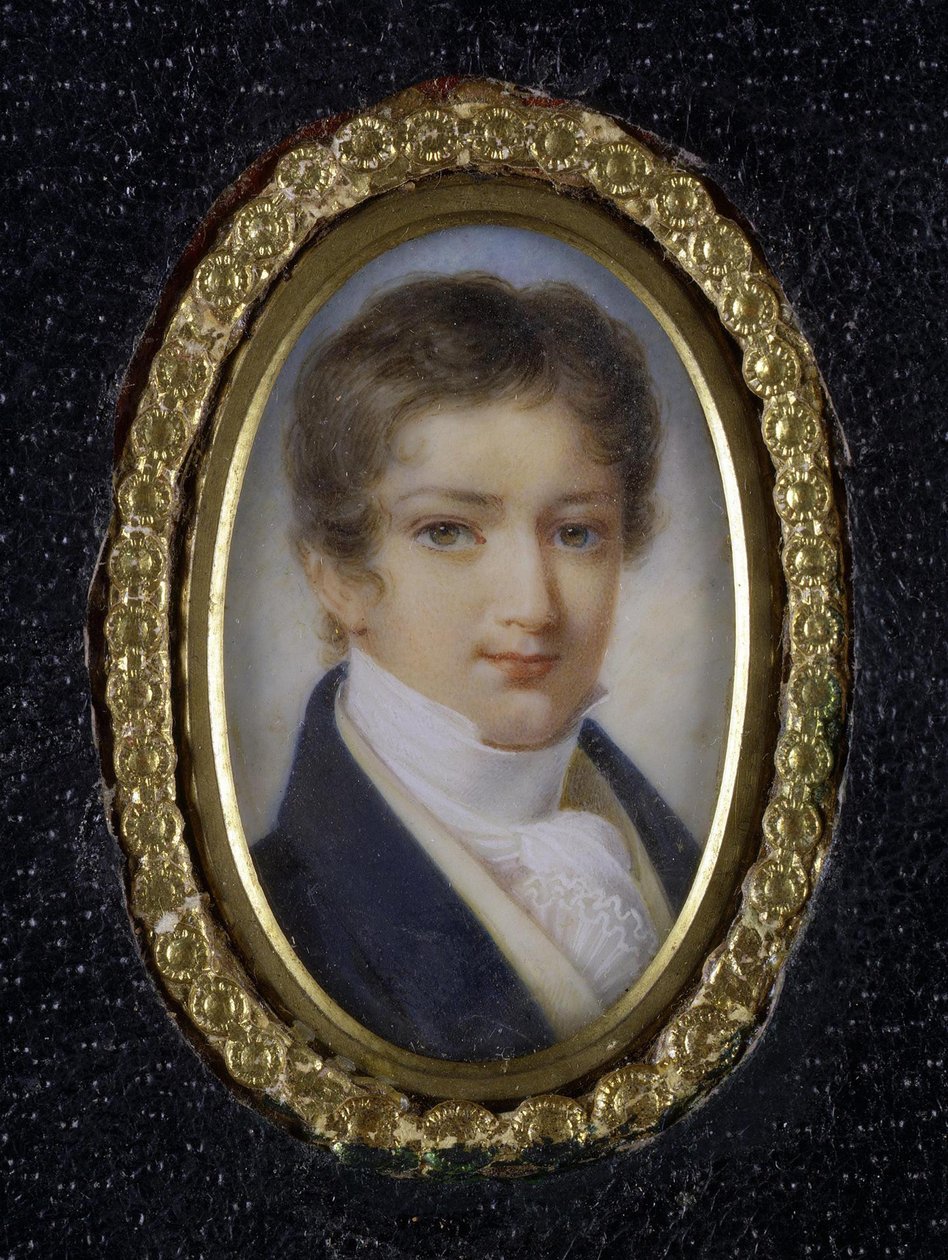 Portret van Prins Dmitry Petrovich Volkonsky 1805-1859 door Unbekannt