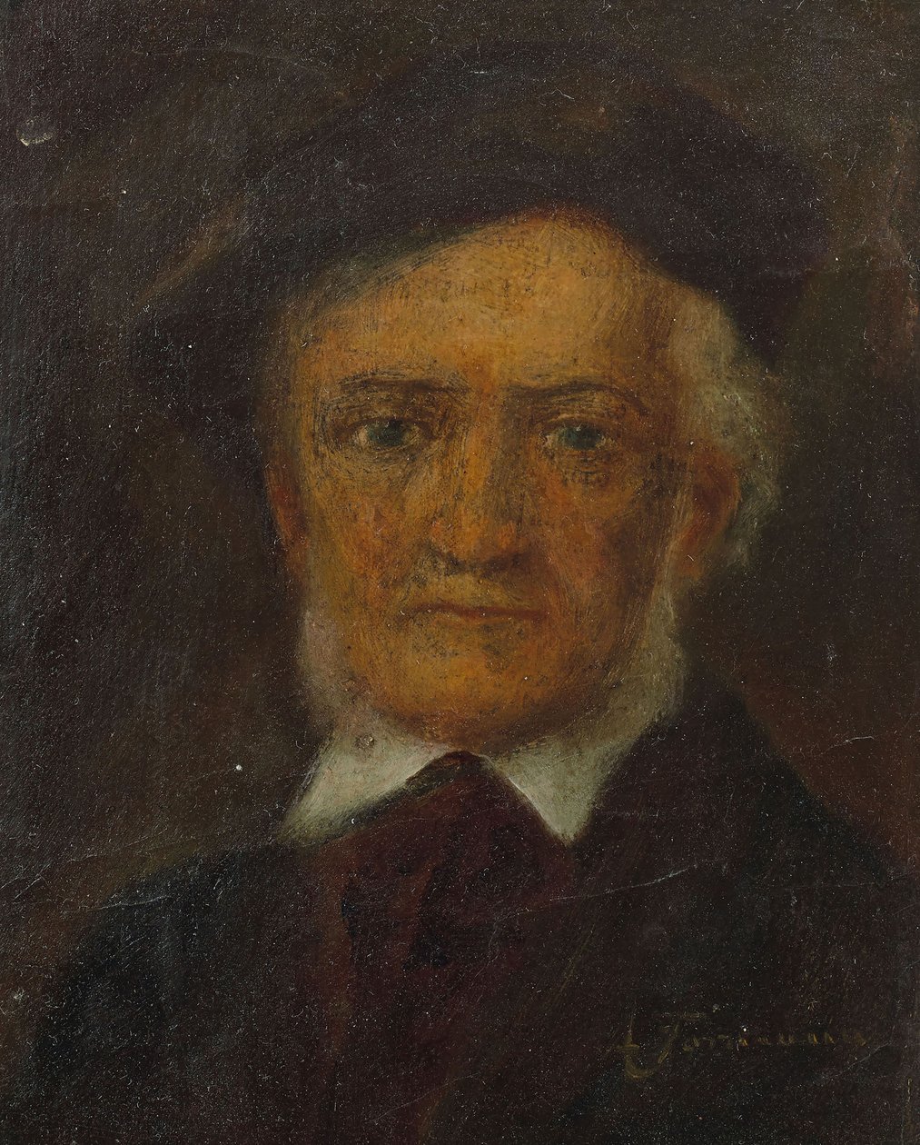 Portret van Richard Wagner 1813-1883, tweede helft van de 19e eeuw door Unbekannt