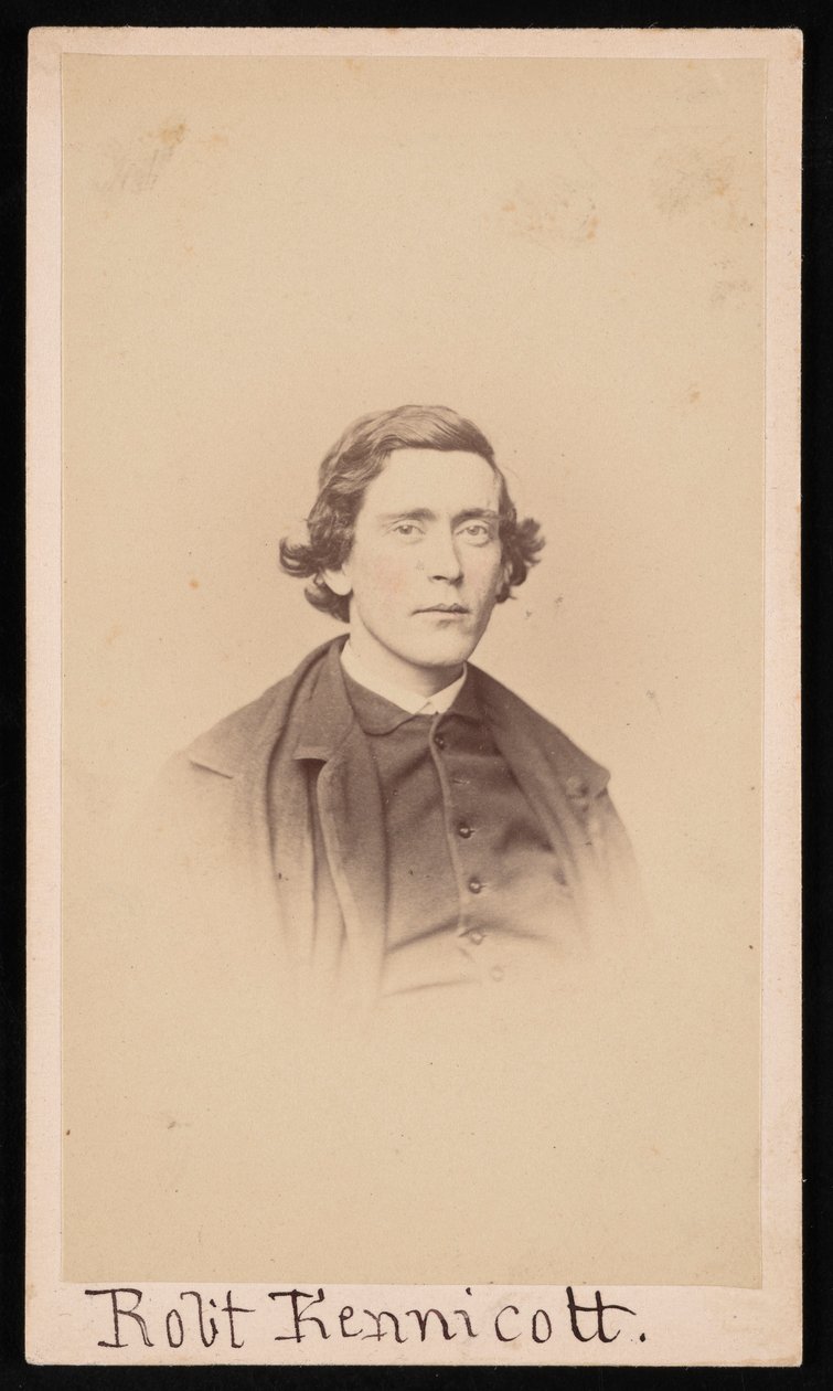 Portret van Robert Kennicott 1835-1866, voor 1866 door Unbekannt