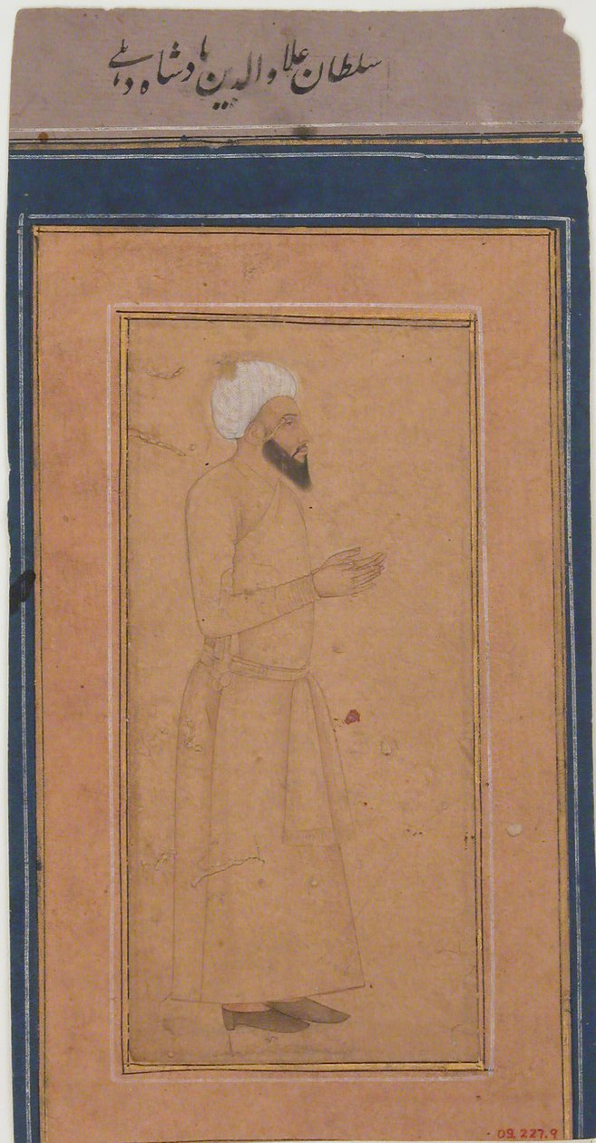 Portret van Sultan 