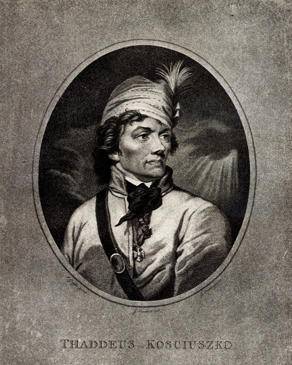 Portret van Tadeusz Kosciuszko, 1746-1817, begin 19e eeuw door Unbekannt