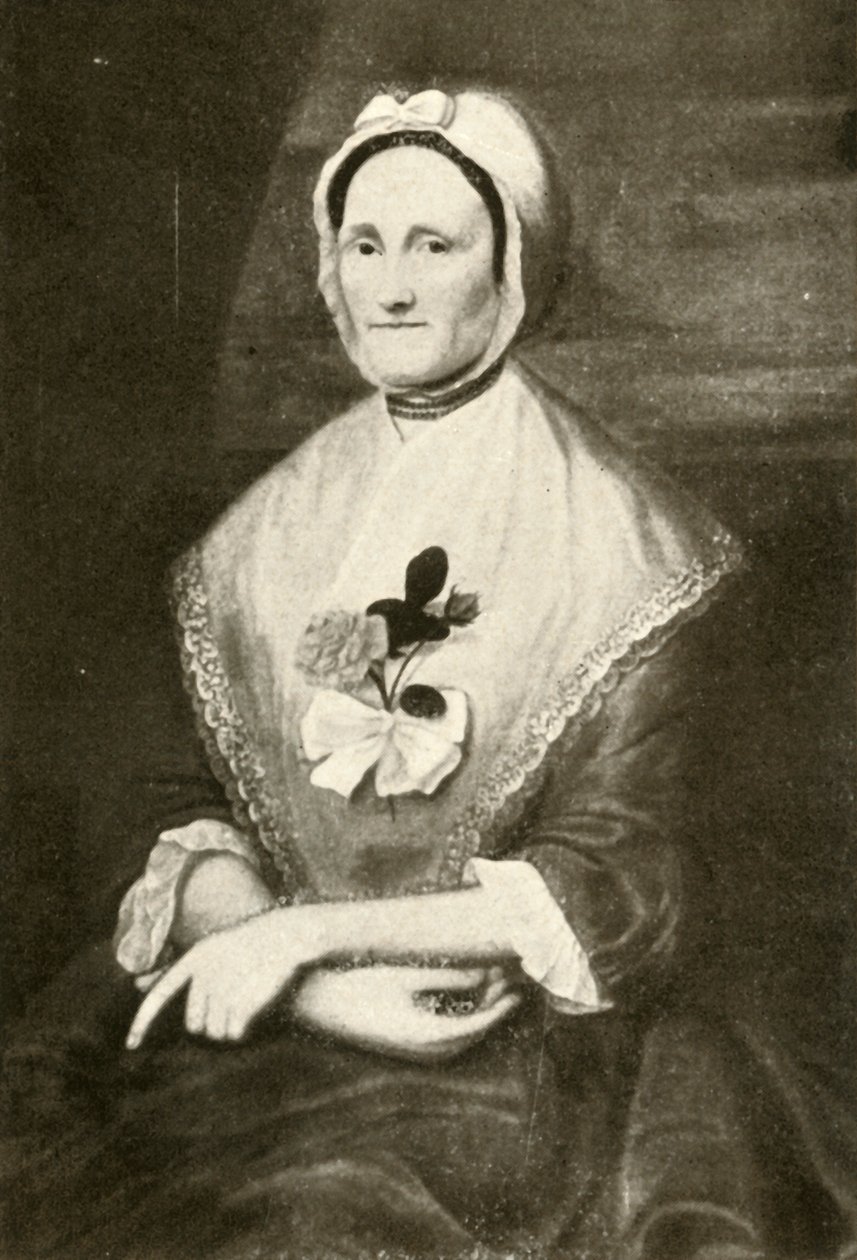 Portret van een Nederlandse dame van de New Yorkse kolonie, c1765, 1937 door Unbekannt