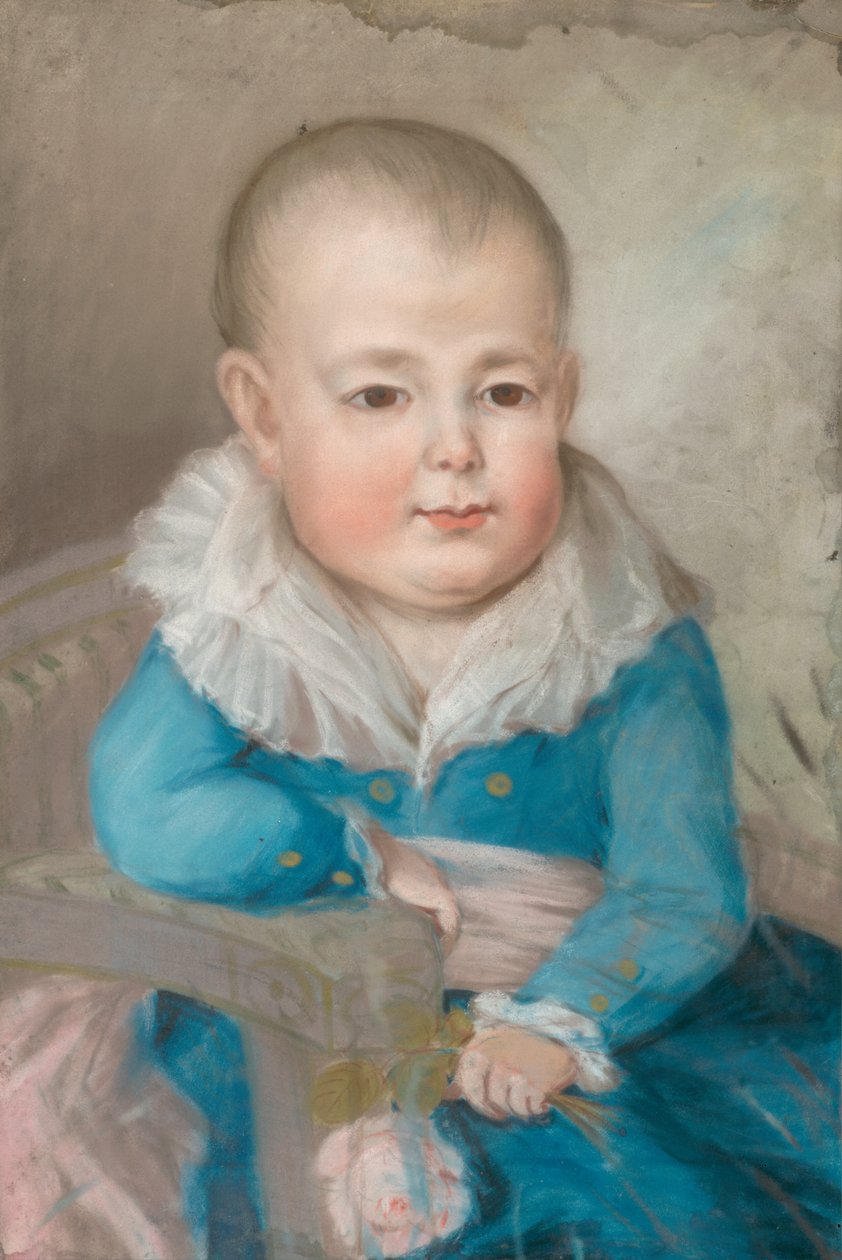 Portret van een meisje door Unbekannt