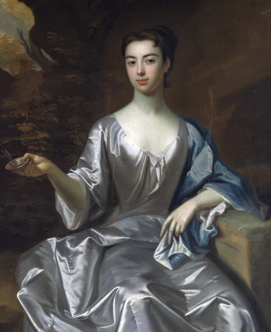 Portret van een Vrouw, genaamd Maria Taylor Byrd door Unbekannt