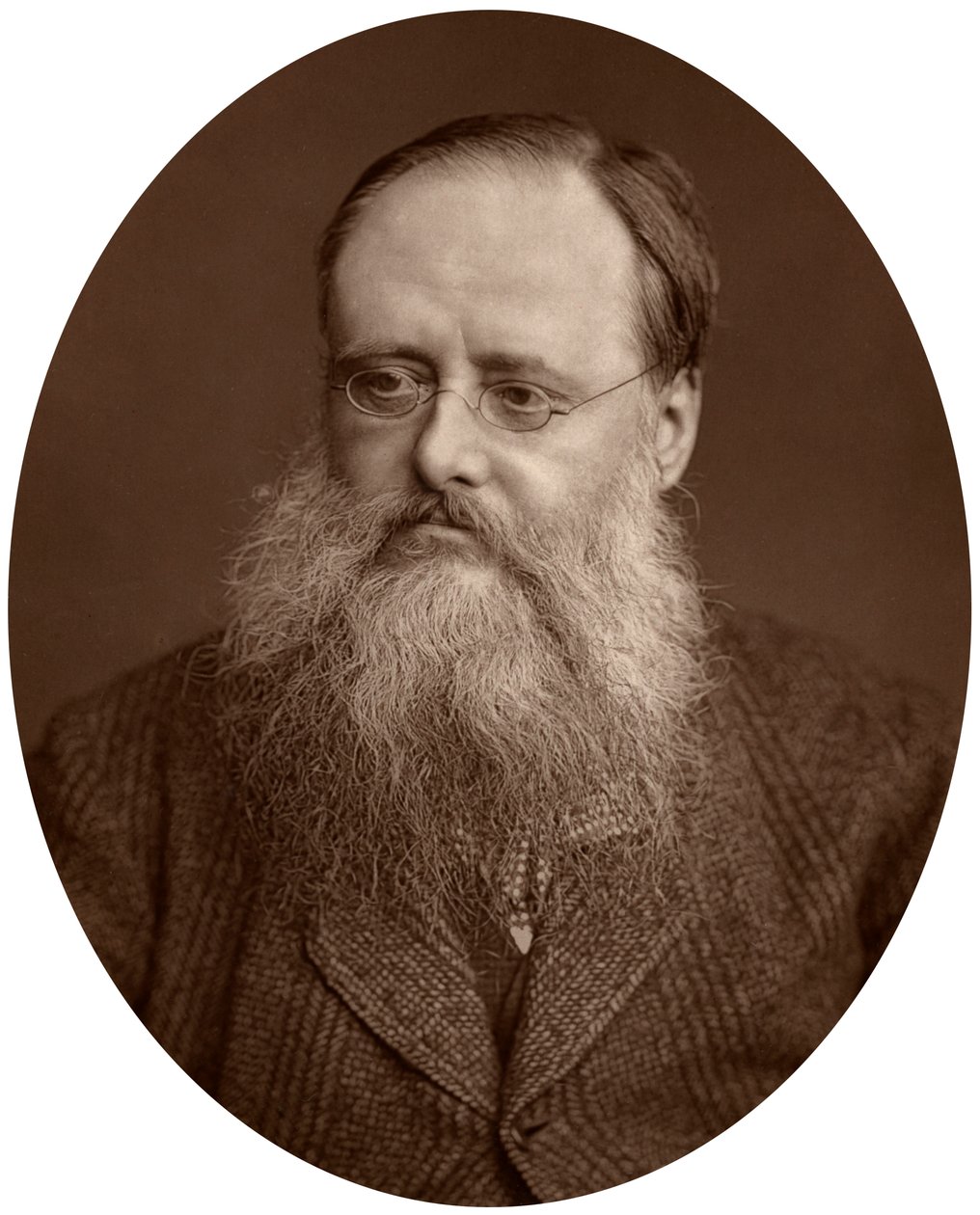 Portret van een oude man met een baard door Unbekannt