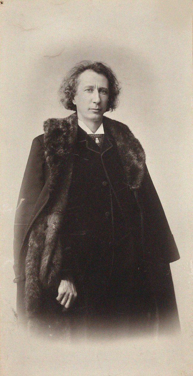 Portret van pianist en componist Emil von Sauer 1862-1942, ca. 1900 door Unbekannt