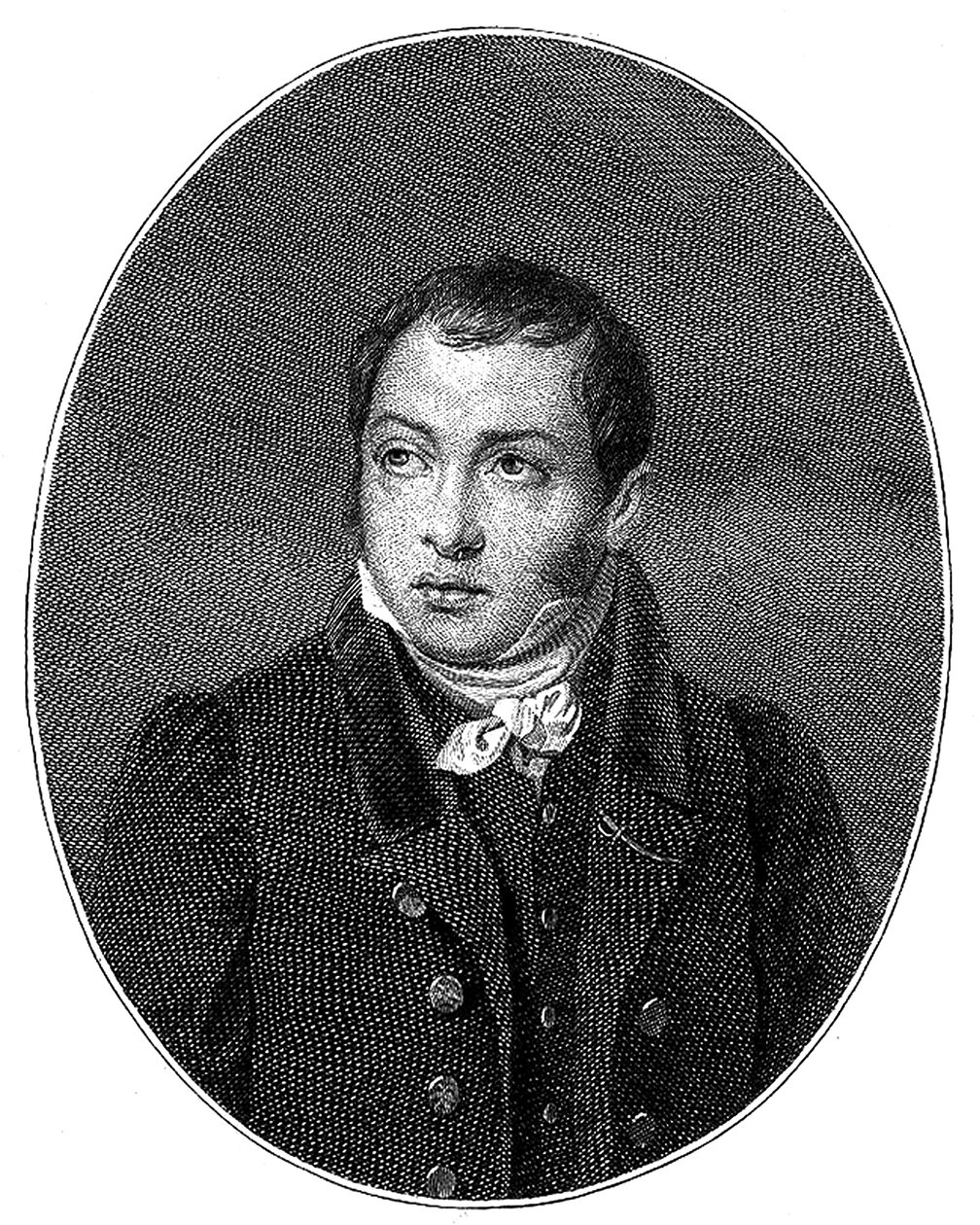 Portret van de auteur Faddei Bulgarin 1789-1859, 1828 door Unbekannt