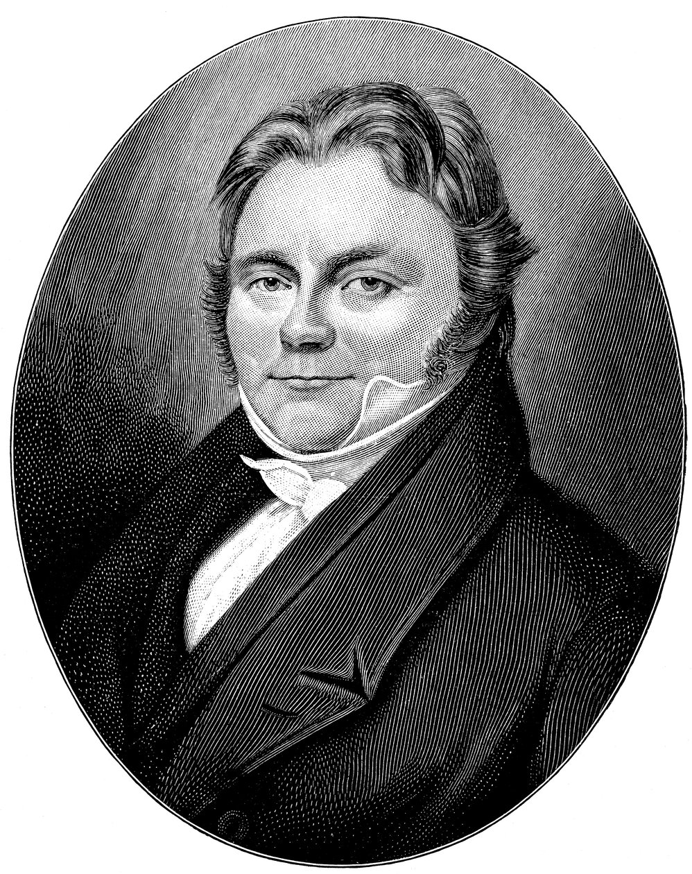 Portret van de chemicus Jöns Jakob Berzelius 1779-1848, 1830s door Unbekannt