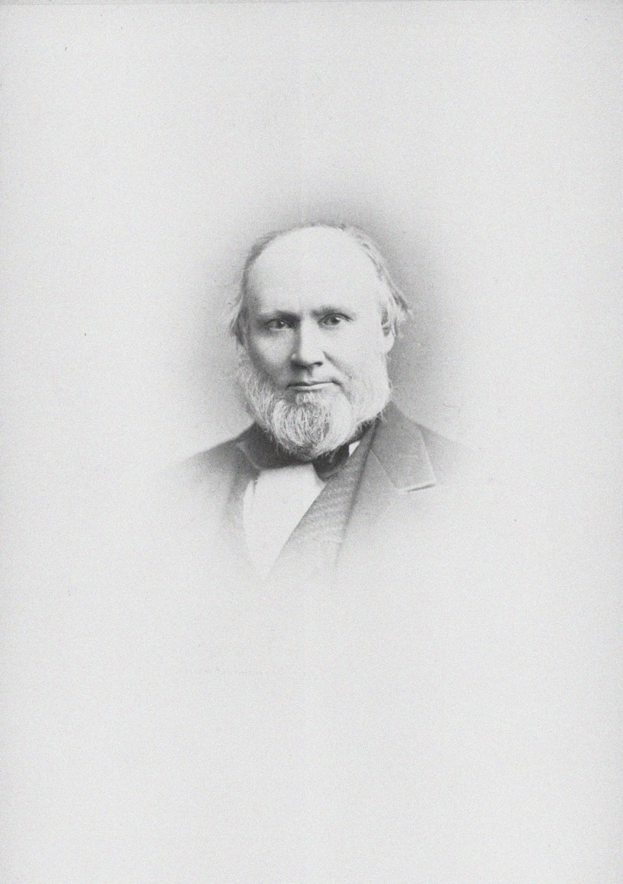 Portret van de componist Edward John Hopkins 1818-1901 door Unbekannt