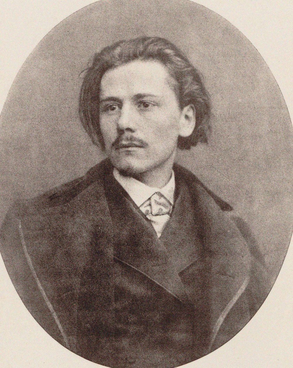 Portret van de componist Jules Massenet 1842-1912, 1880 door Unbekannt