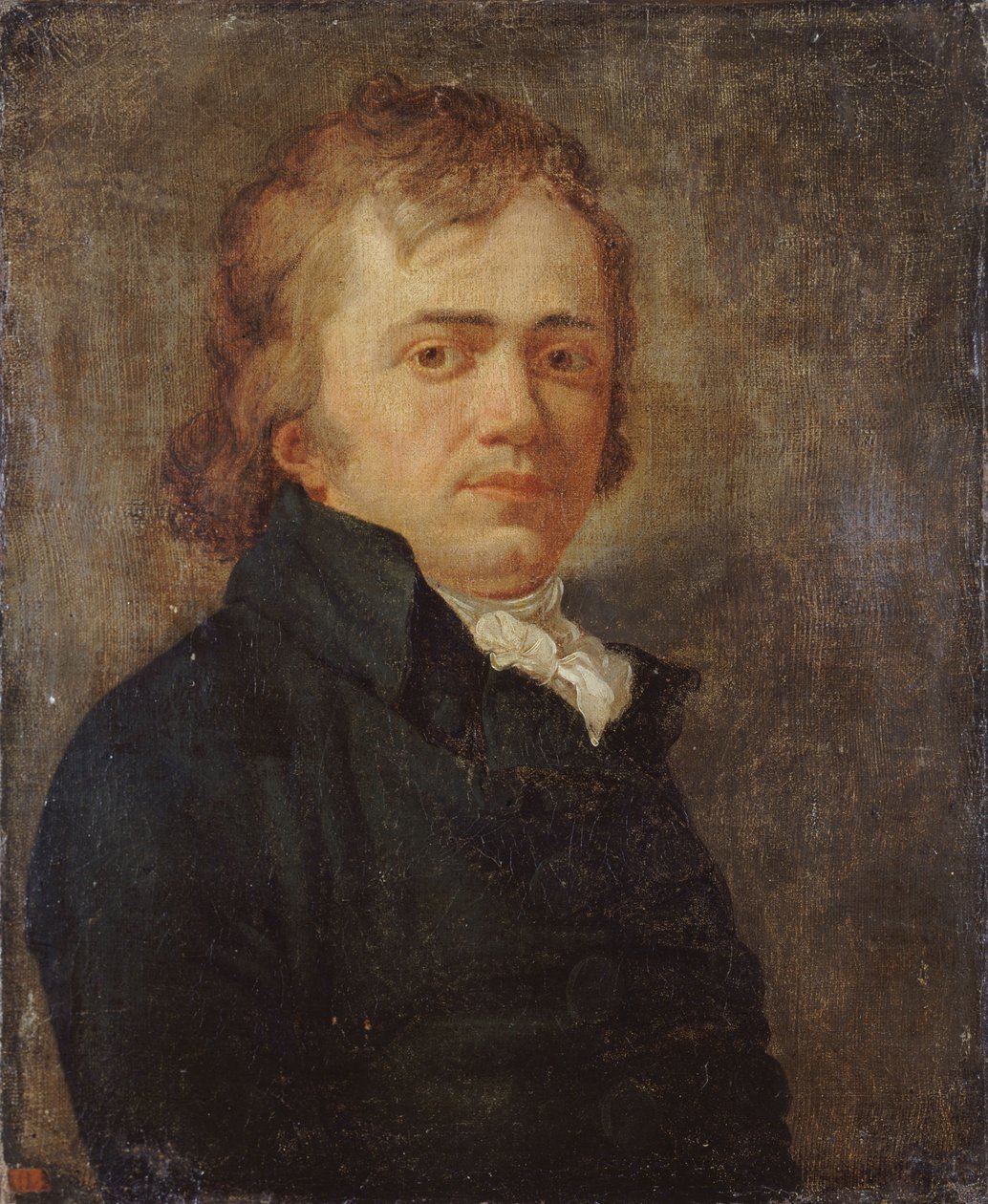 Portret van de dichter en dramaturg Marie-Joseph Chénier 1764-1811, 1795 door Unbekannt