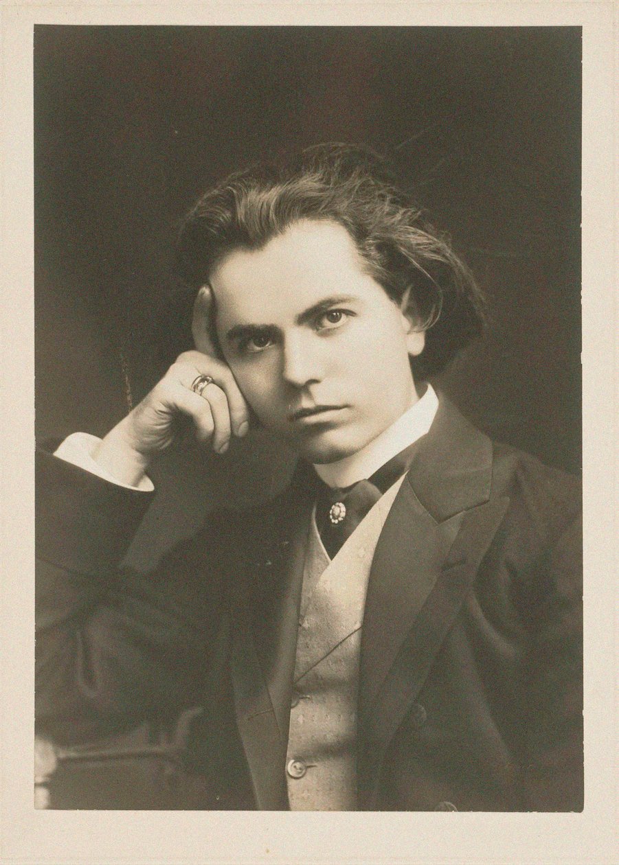Portret van de violist en componist Jan Kubelik door Unbekannt