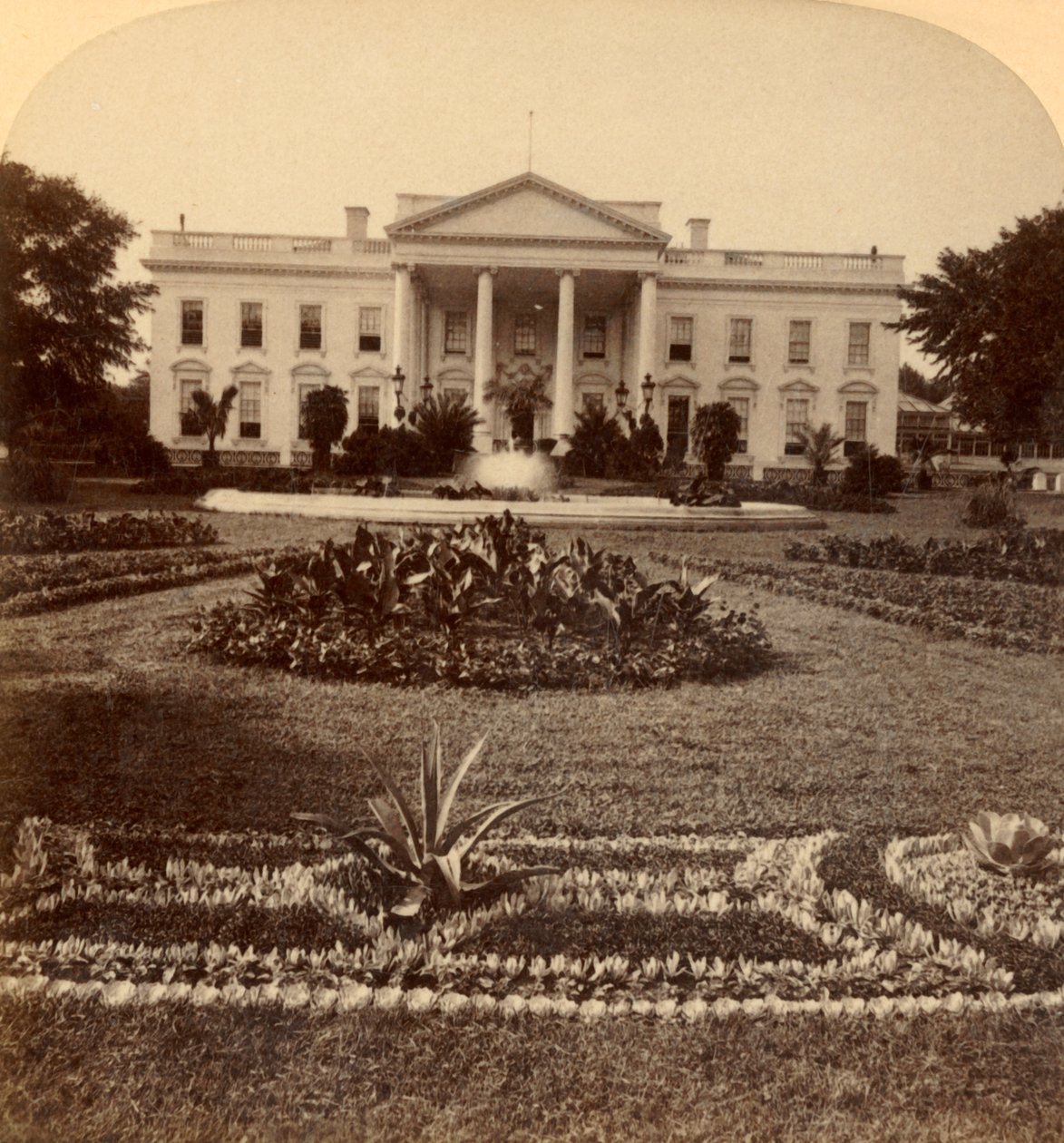 Presidentenhuis, Washington, D.C. V.S., ca. 1900 door Unbekannt