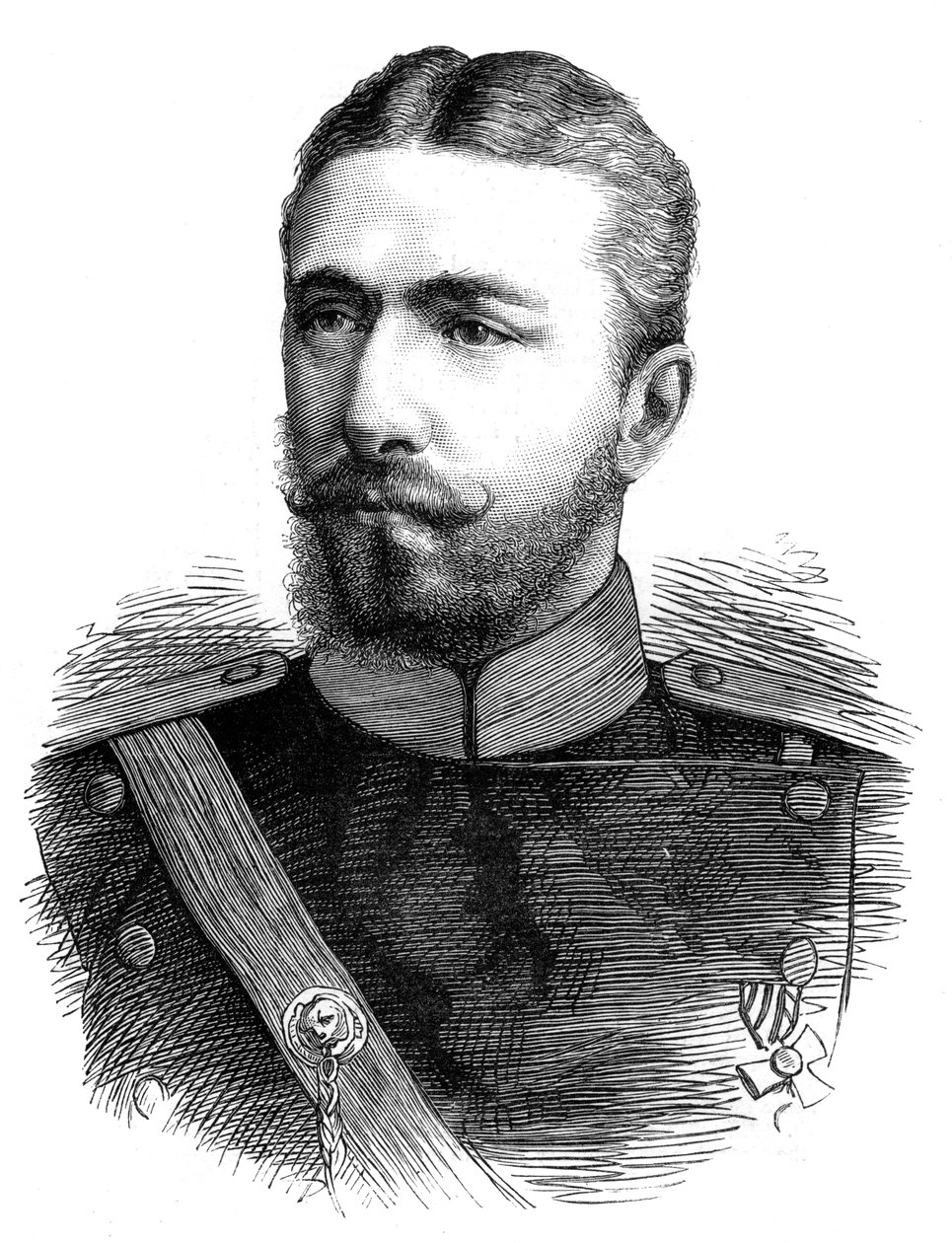 Prins Alexander van Battenberg, eerste prins van modern Bulgarije door Unbekannt