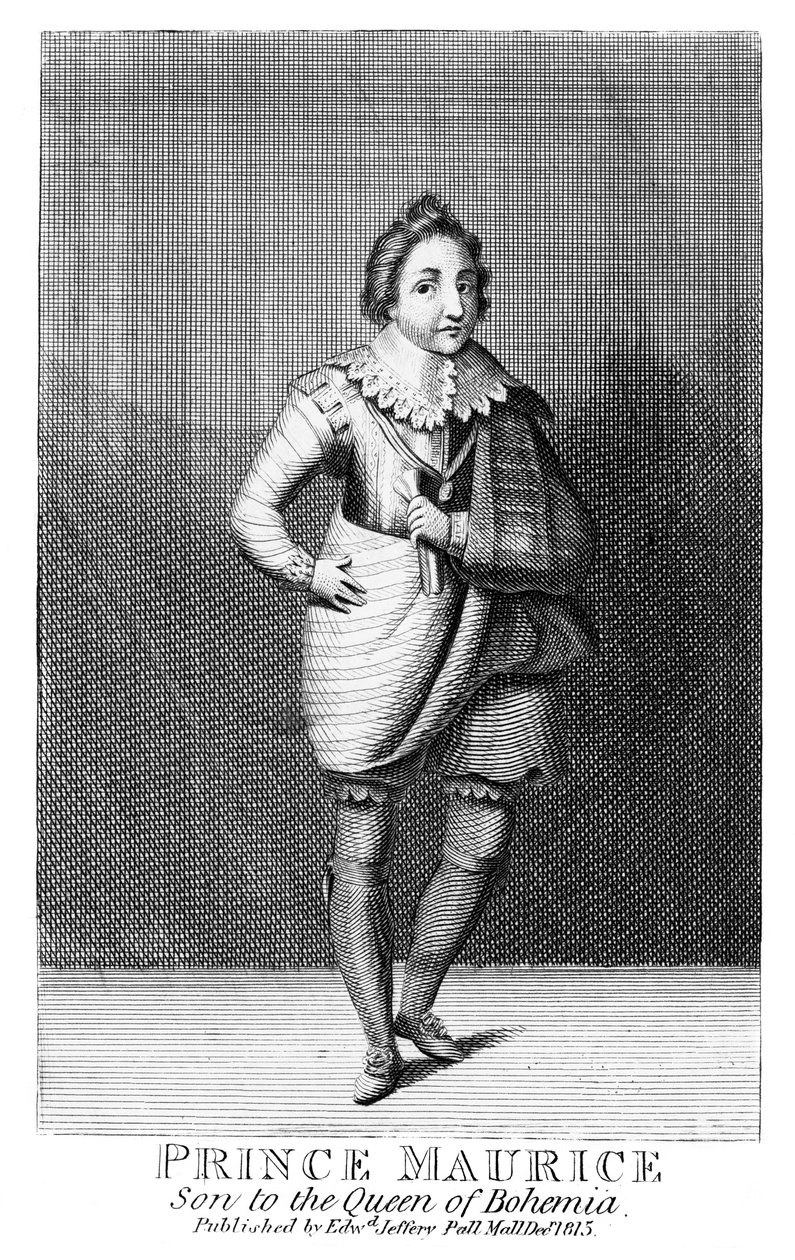 Prins Maurits, zoon van de Koningin van Bohemen, 1815 door Unbekannt