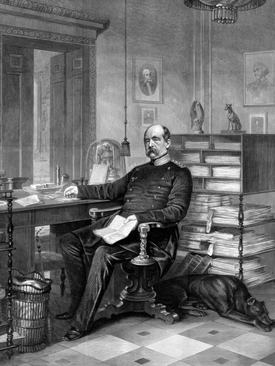 Prins Otto von Bismarck 1815-1898 door Unbekannt