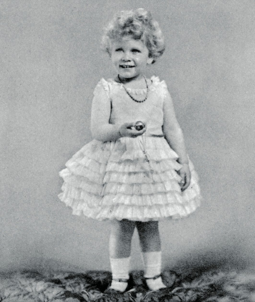 Prinses Elizabeth twee jaar oud in 1928, 1937 door Unbekannt