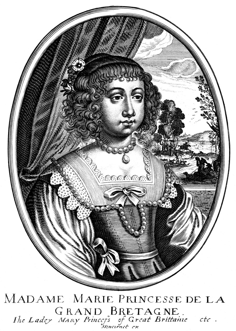 Prinses Mary 1631-1660 door Unbekannt